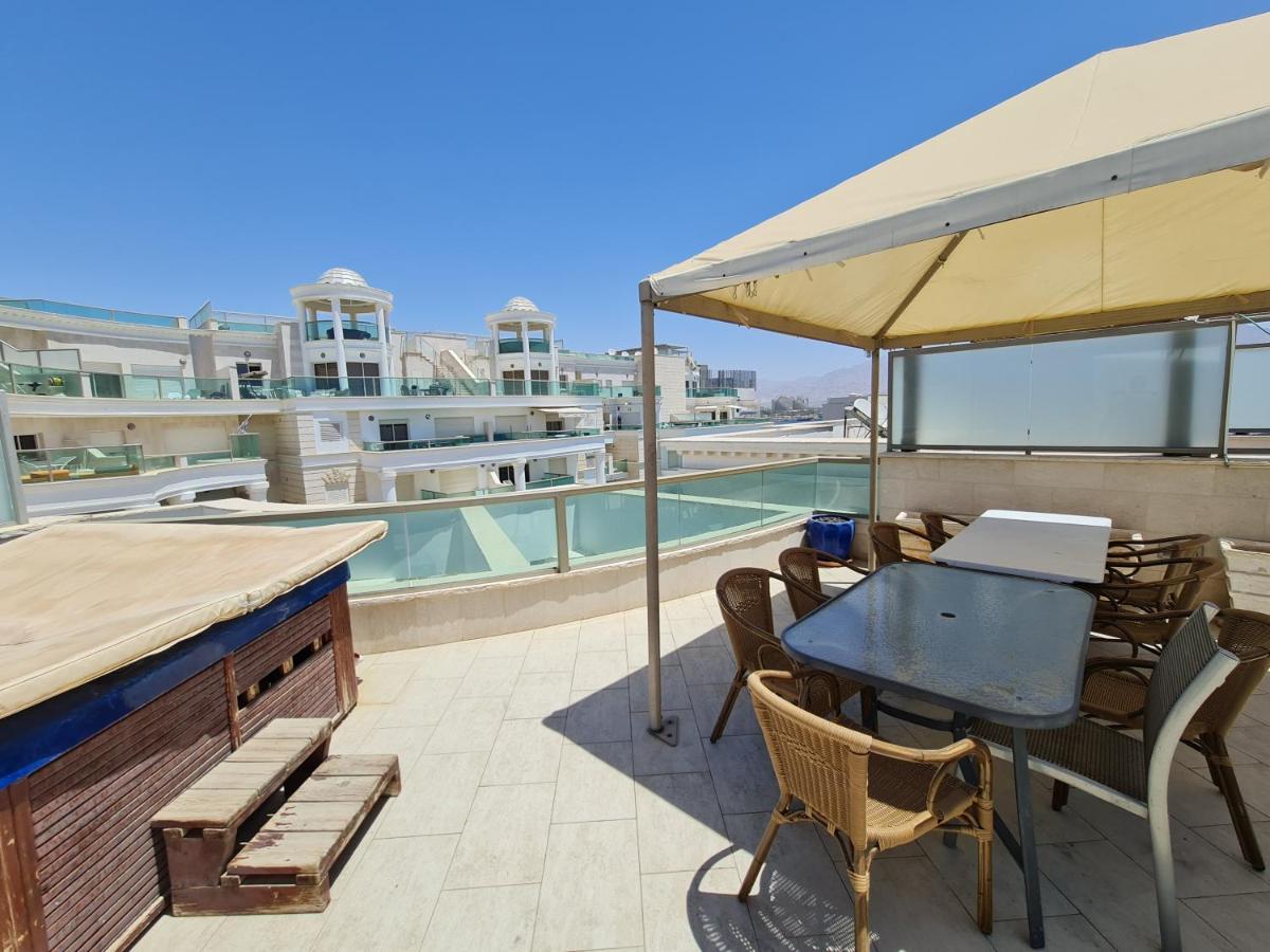 La-Palmore Luxury Apart-Residense Resort With Pool First Line Sea Side Ейлат Екстер'єр фото